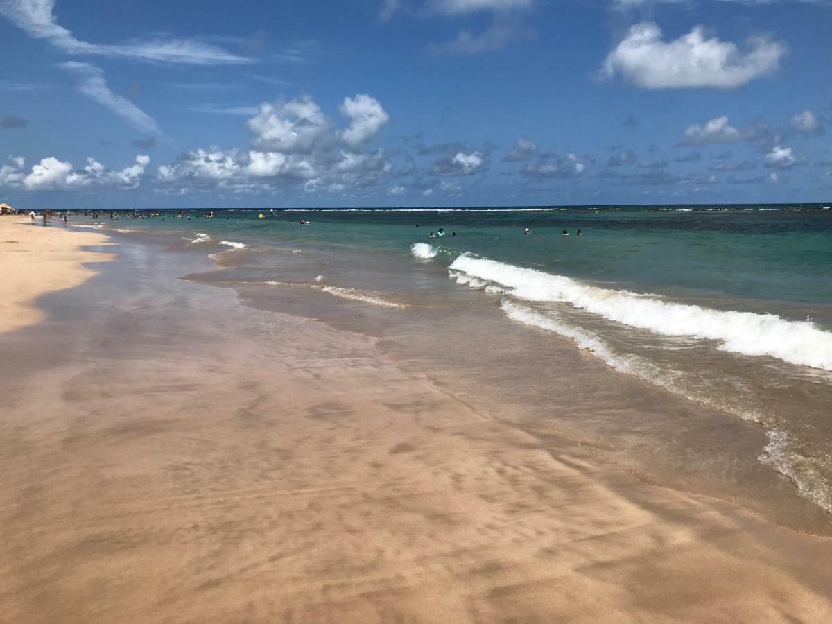 Flat Excelente Em Porto De Galinhas Palm Village Acqua Frente Para As Piscinas Экстерьер фото
