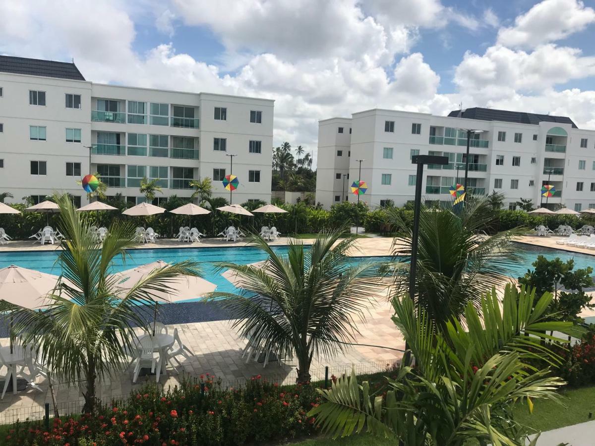 Flat Excelente Em Porto De Galinhas Palm Village Acqua Frente Para As Piscinas Экстерьер фото